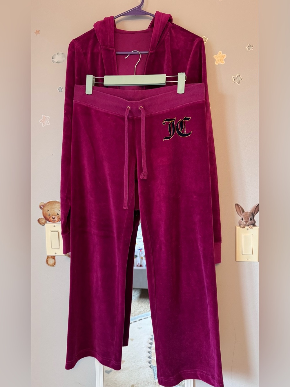 Juicy Couture Velvet Track/Lounge Set
